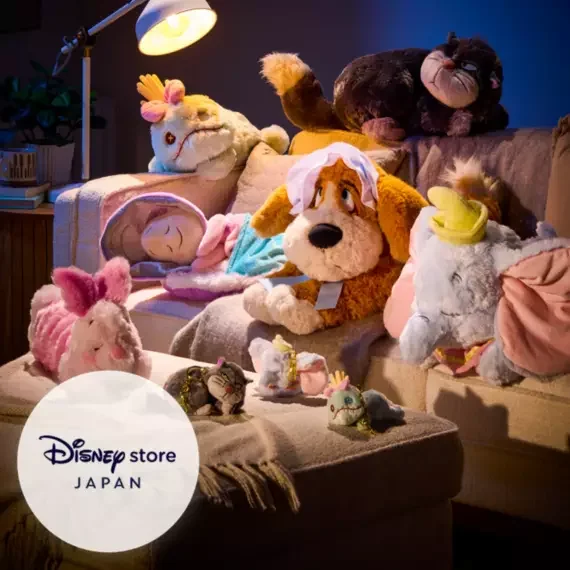 New Disney Store Japan Plush and Keychain Collection on Disney